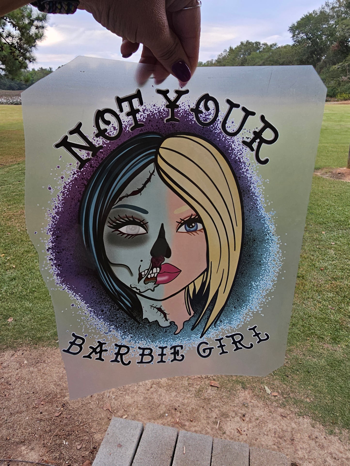 Blonde barbie