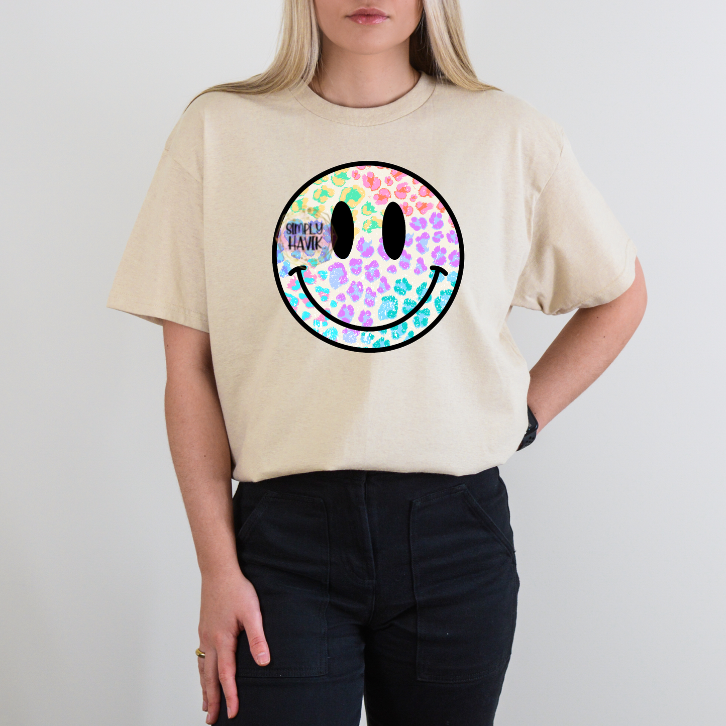 Rainbow Cheetah Smile