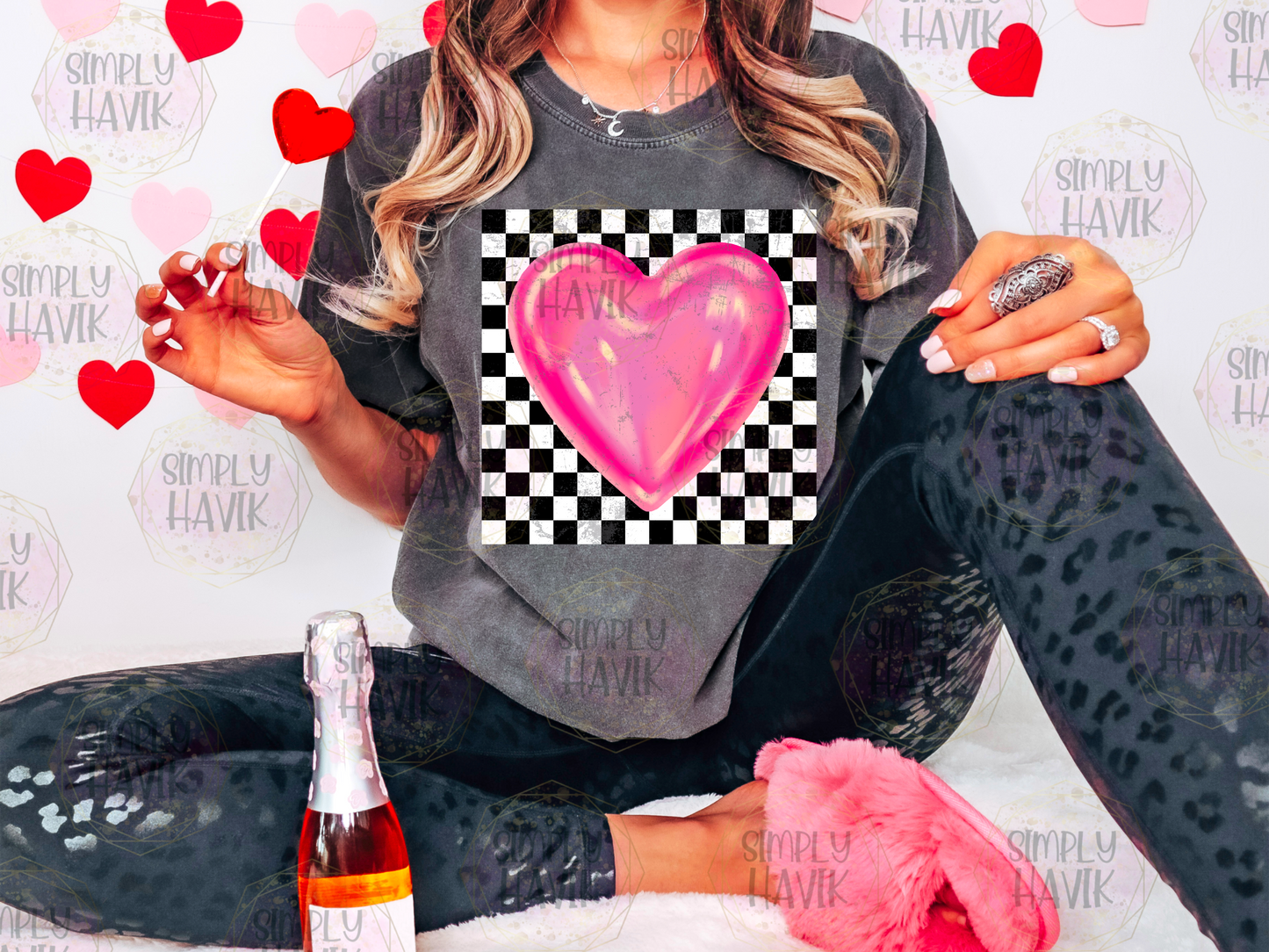 Checkered Heart