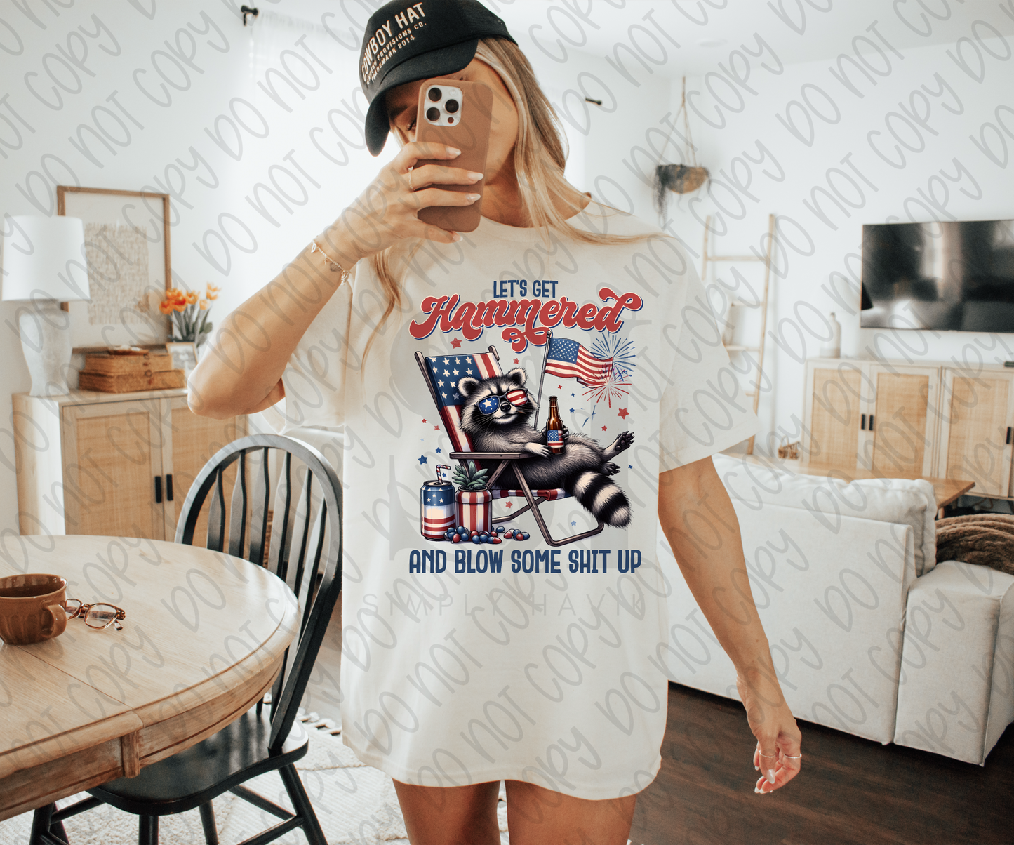 Let’s Get Hammered and Blow Sh*t Up Raccoon