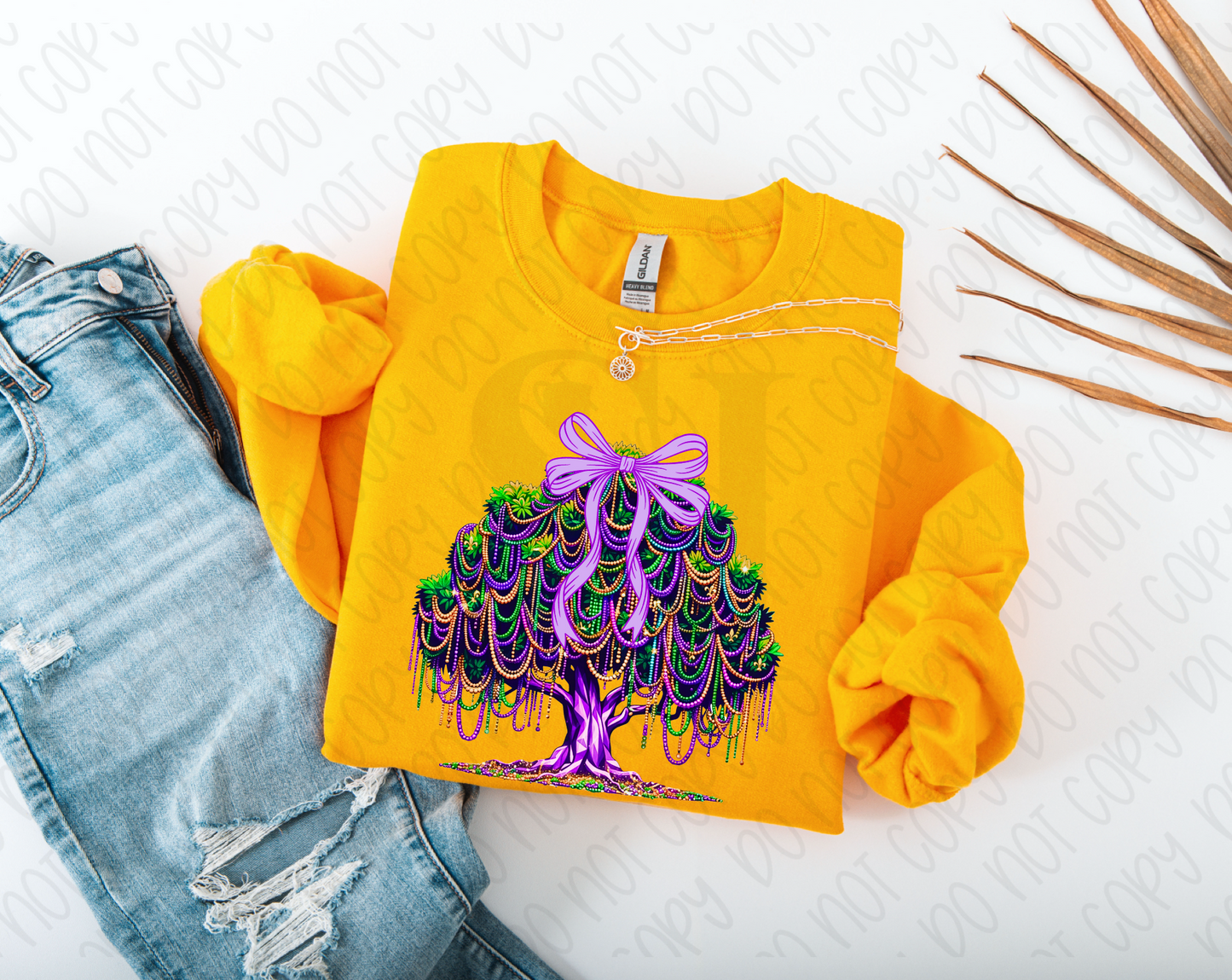 Mardi Gras Bead Tree