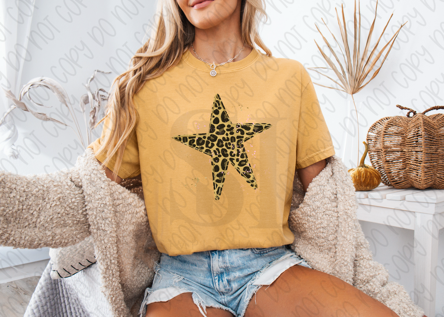 Cheetah Print Star