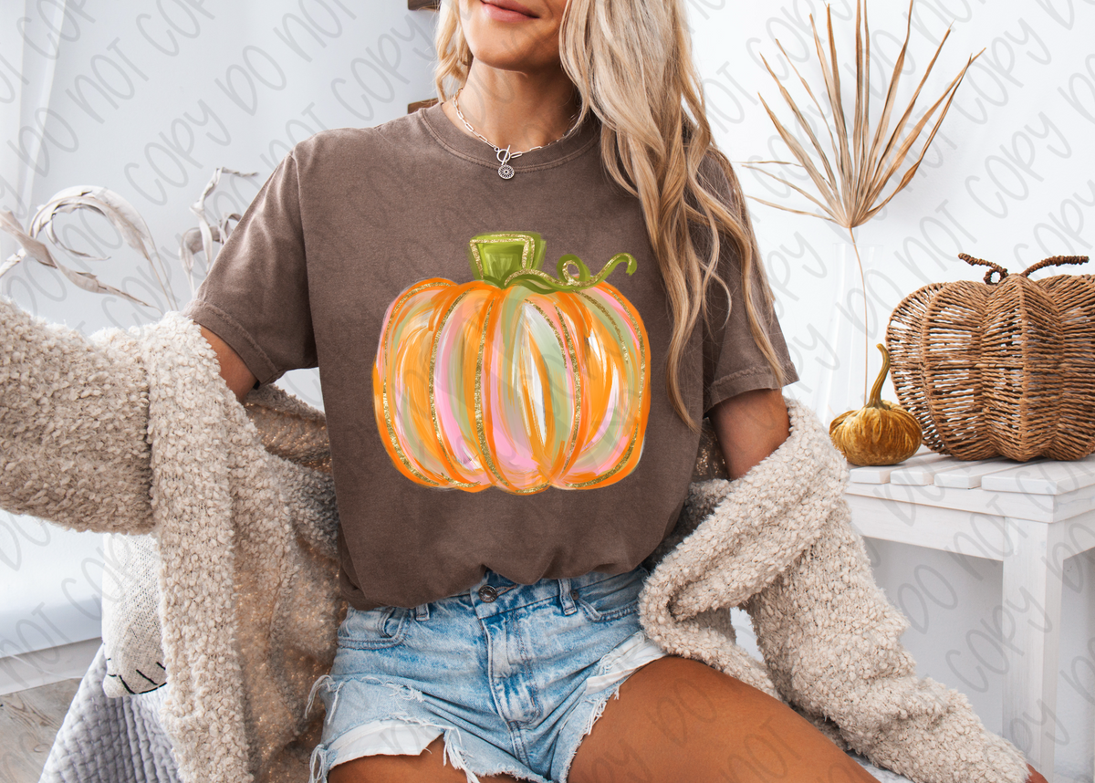 Watercolor Pumpkin