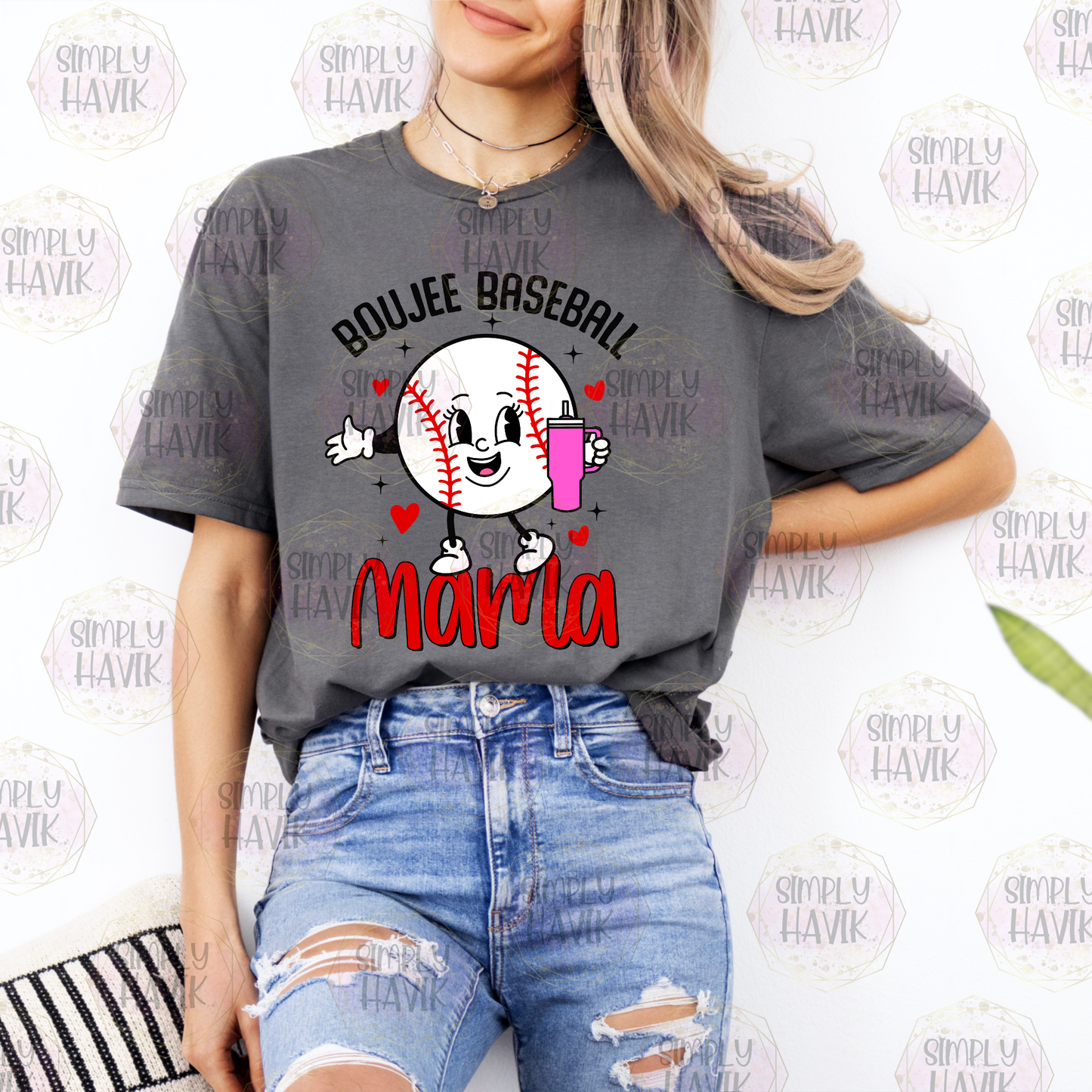 Boujie Baseball Mama