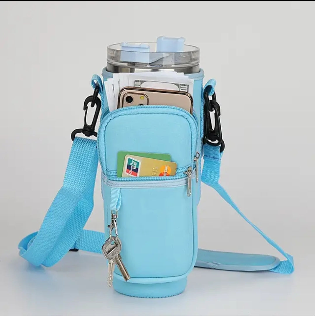 40oz Neoprene Cup holder with Strap