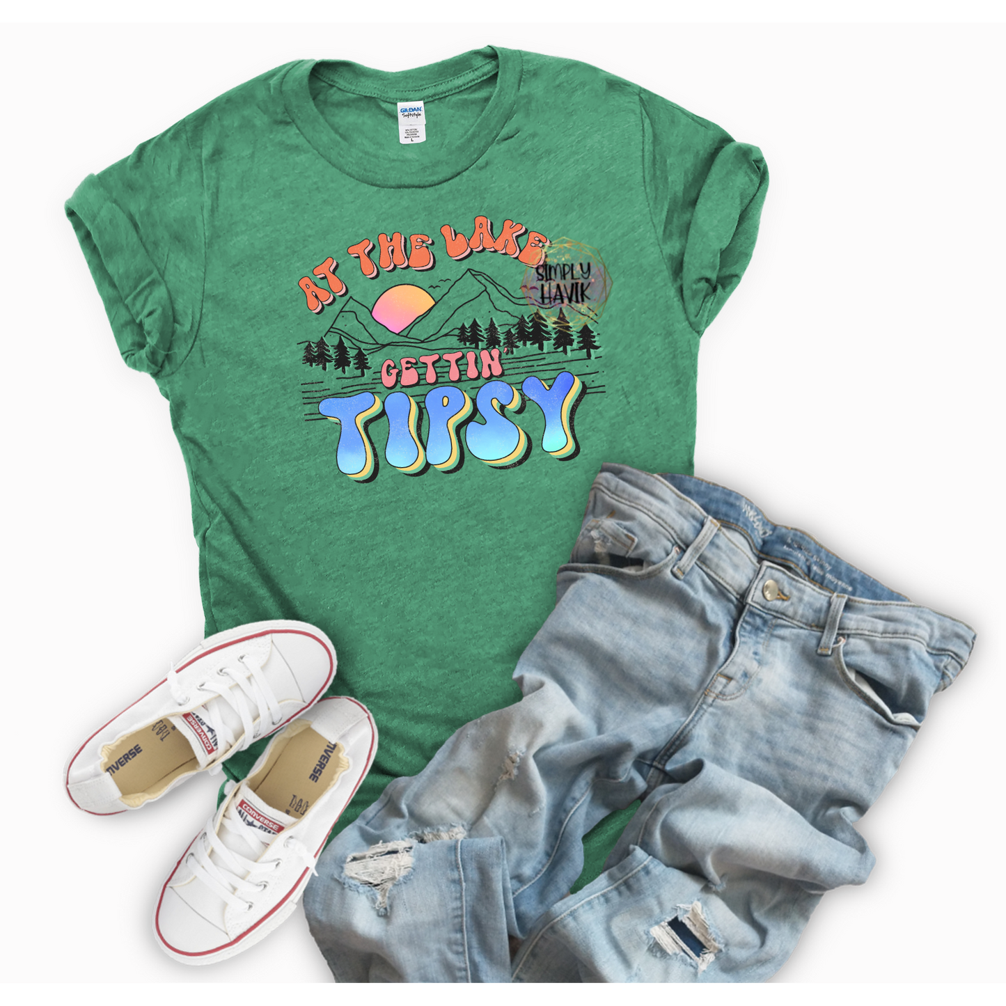 At The Lake Gettin’ Tipsy