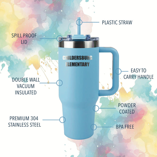 Childersburg Elementary Laser Engraved Tumbler