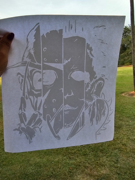 1/4 faces