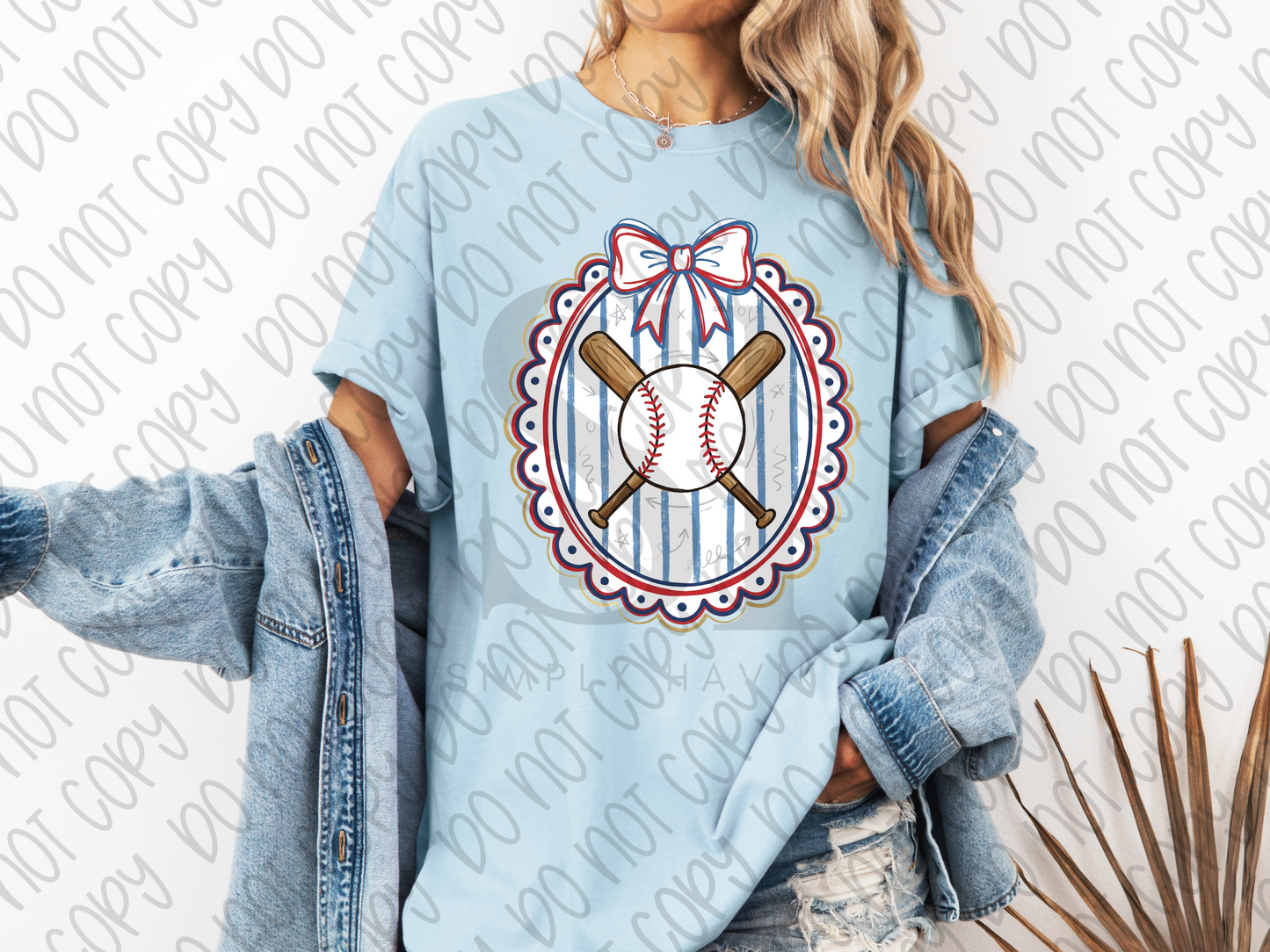 Coquette Baseball Frame