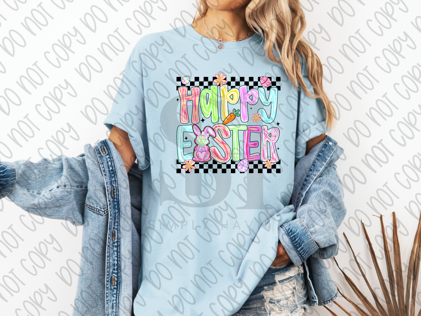 Checkered Retro Easter