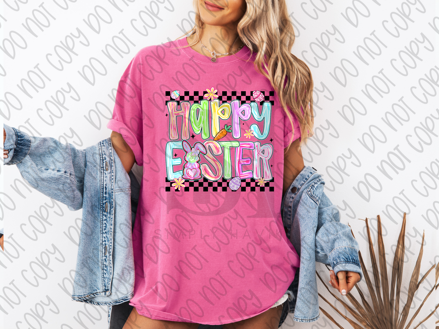 Checkered Retro Easter