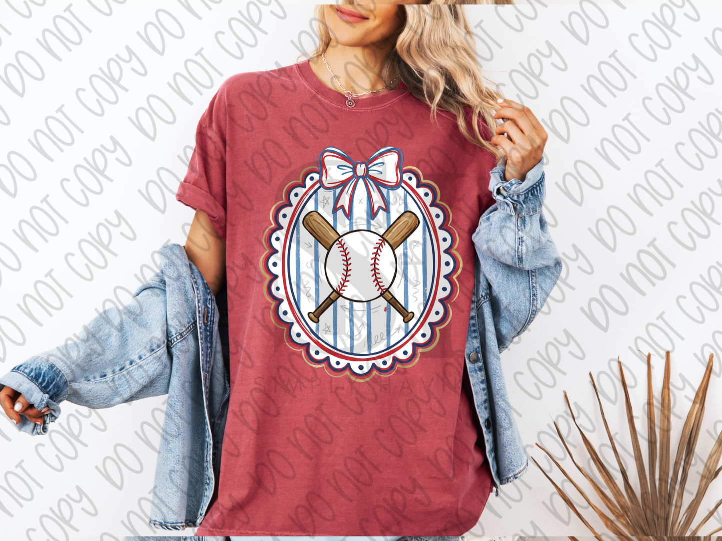 Coquette Baseball Frame