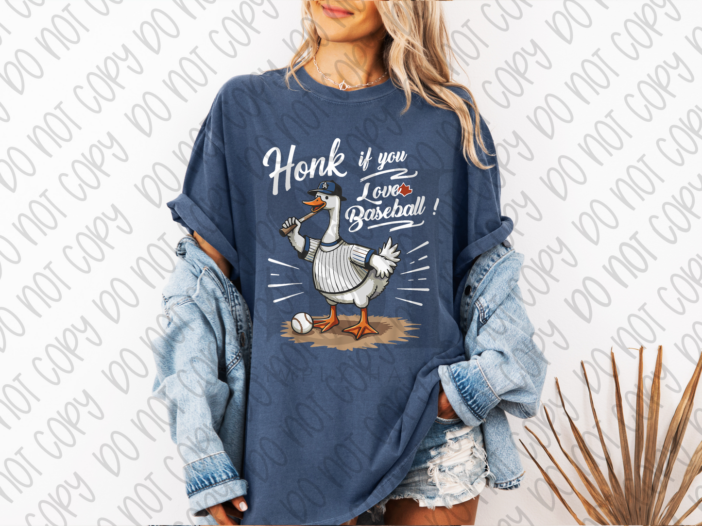 Honk if you Love Baseball Goose