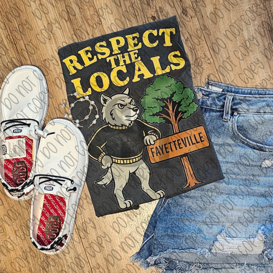 Respect the Locals Wolves