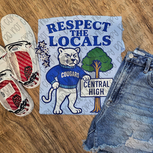 Respect the Locals Cougars