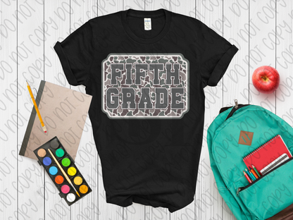 Cute Camo Grade