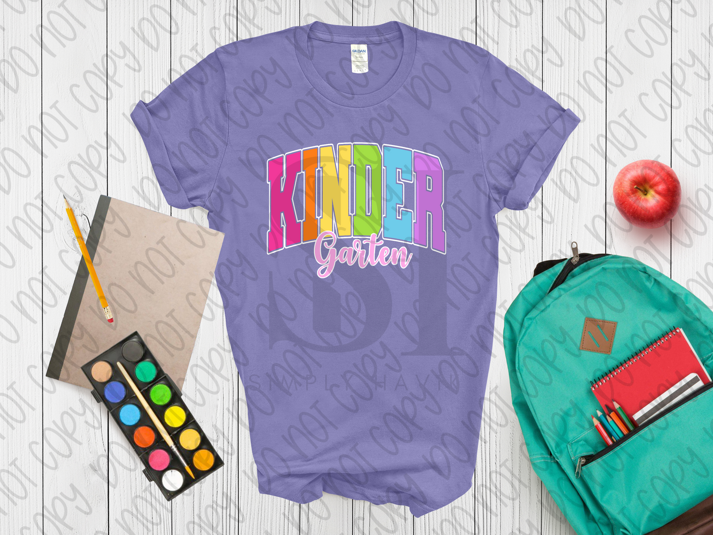 Neon Block Letter Grade