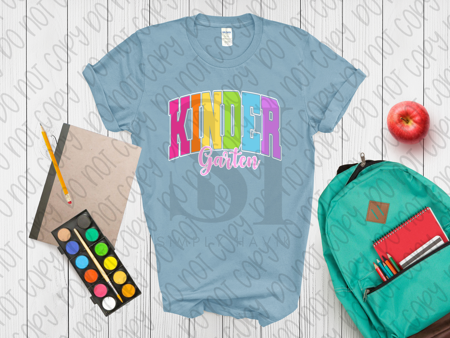 Neon Block Letter Grade