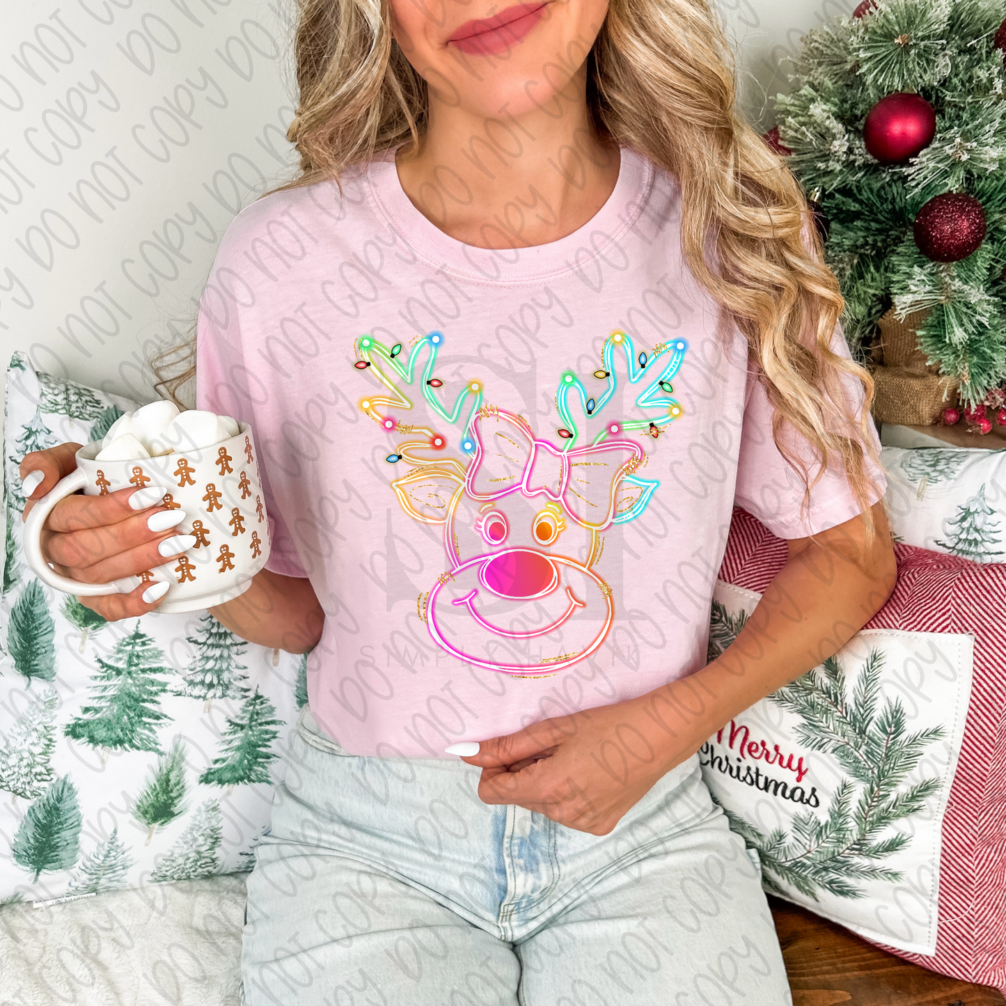 Neon Reindeer