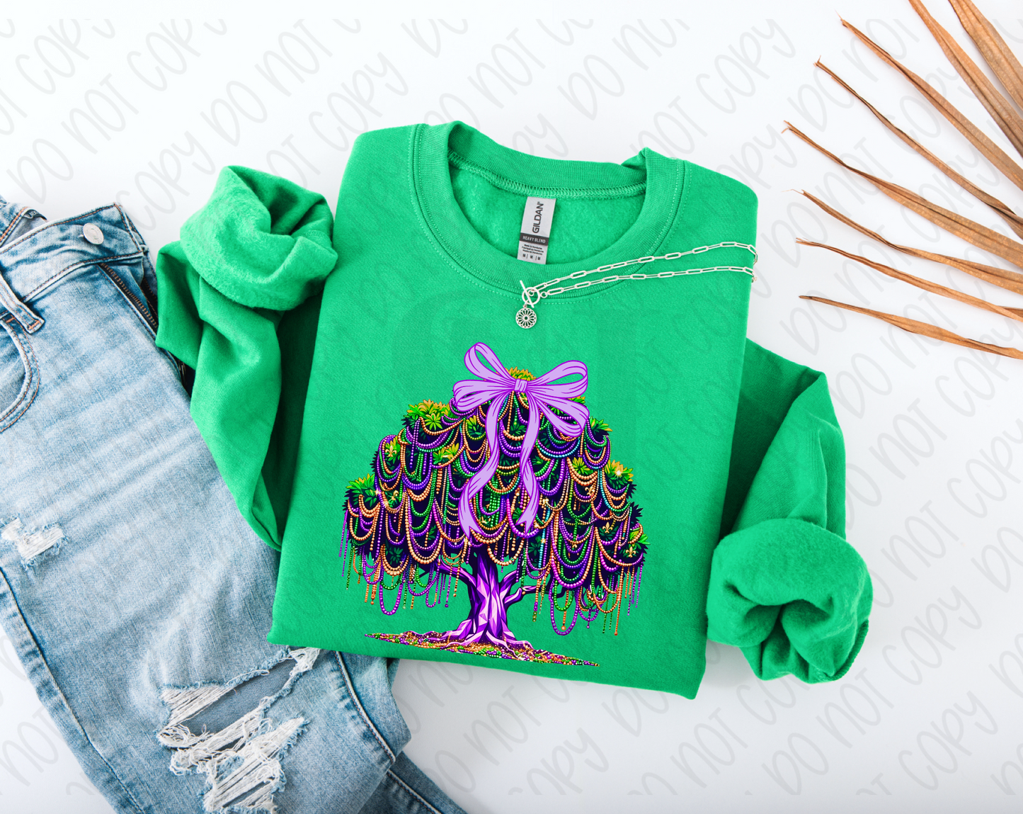 Mardi Gras Bead Tree