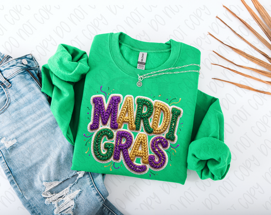 Crochet Mardi Gras