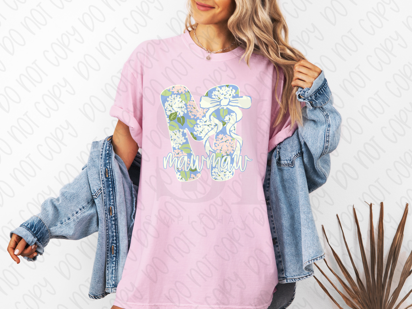 Floral Letter Mama