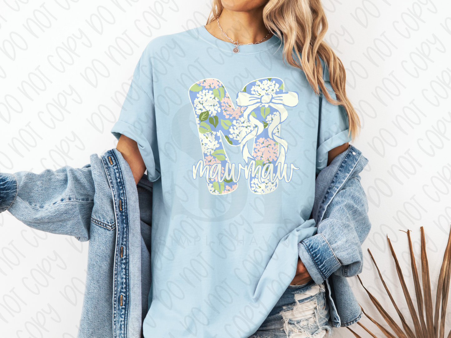 Floral Letter Mama