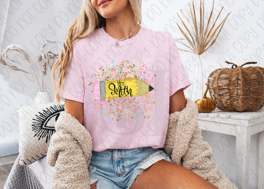 Custom Crayon Splatter