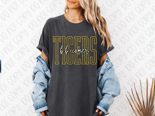 Comer Tigers Over Sized
