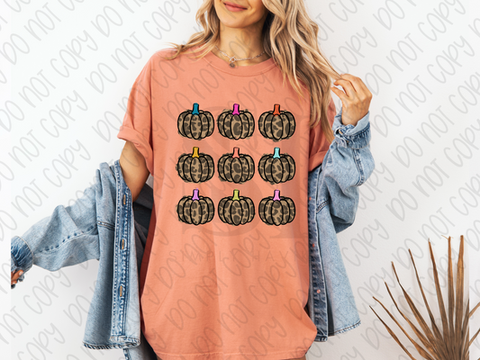 Cheetah Print Pumpkin Spread