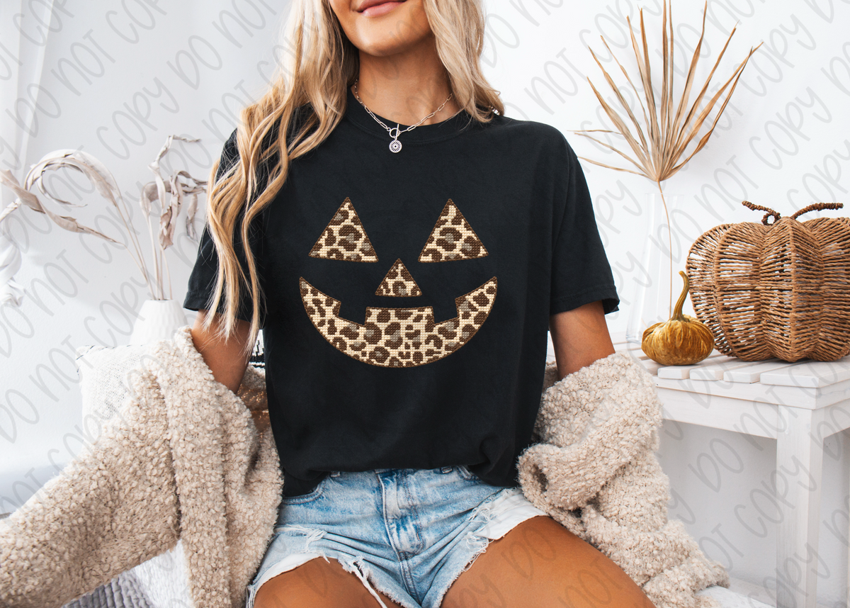 Cheetah Jack-O-Lantern