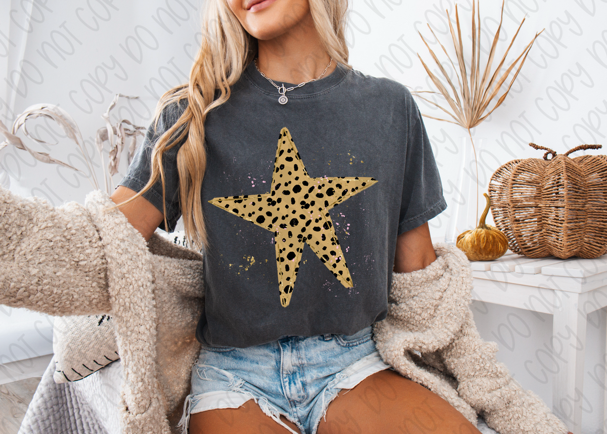 Cheetah Print Star 2