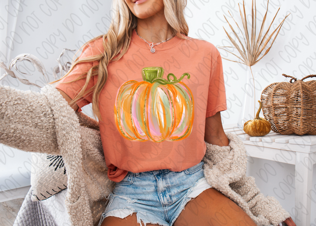 Watercolor Pumpkin