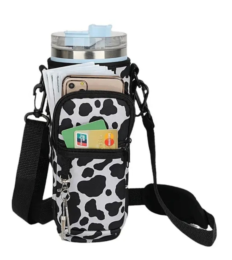 40oz Neoprene Cup holder with Strap